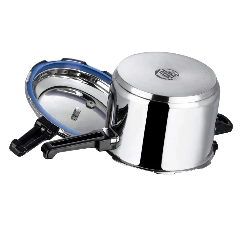Vinod Stainless Steel Outer Lid Pressure Cooker - Induction Base, 5 L-3.webp